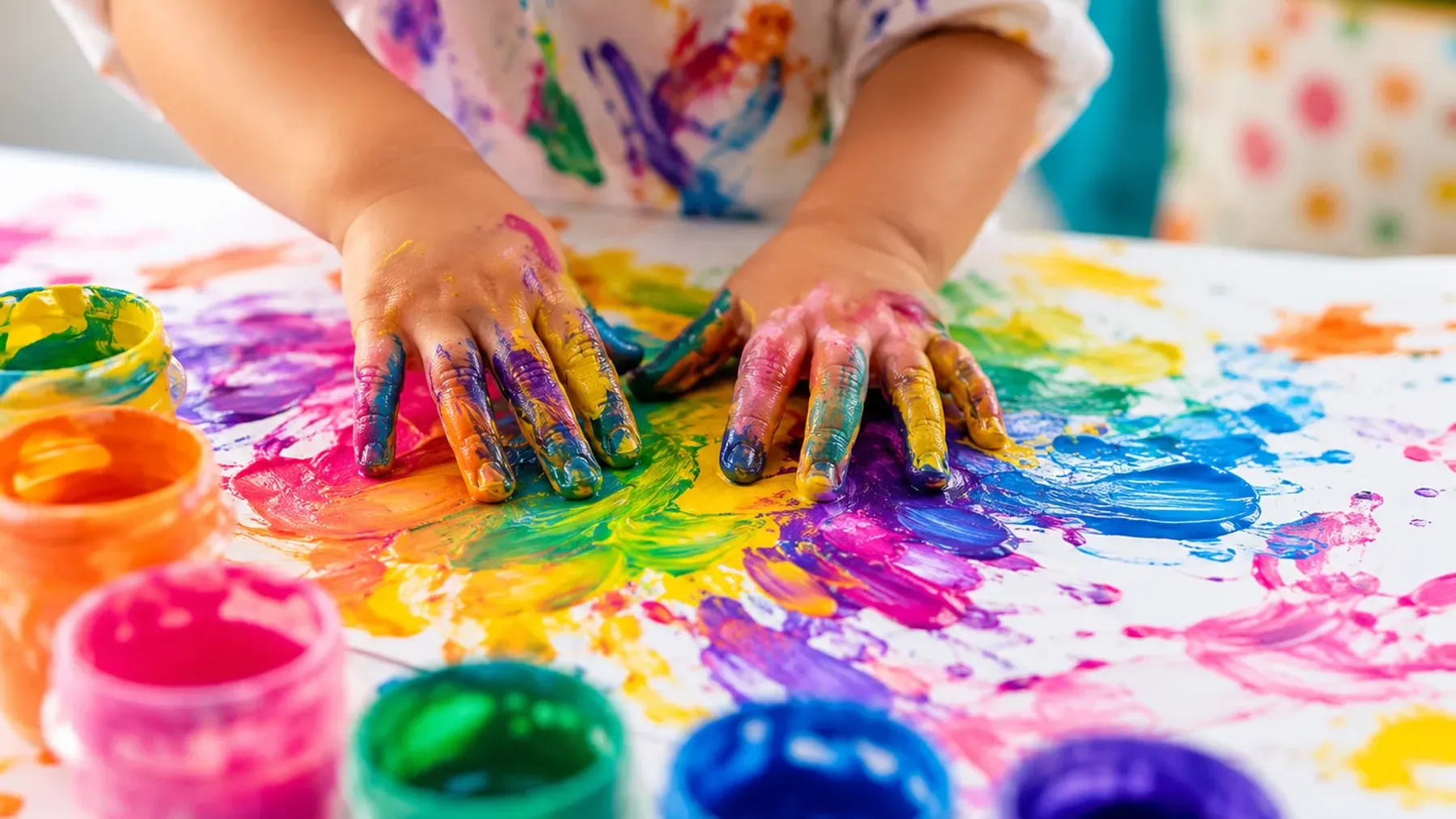 Fingerfarben: Ab wann geeignet & kreative Ideen