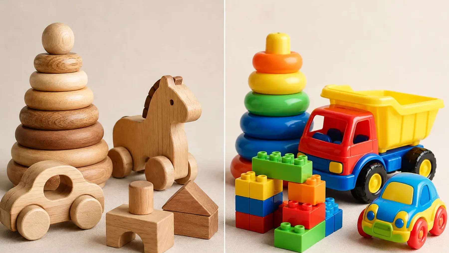 Holzspielzeug oder Kunststoff? Ein ehrlicher Vergleich