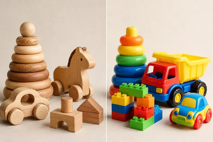 Holzspielzeug oder Kunststoff? Ein ehrlicher Vergleich