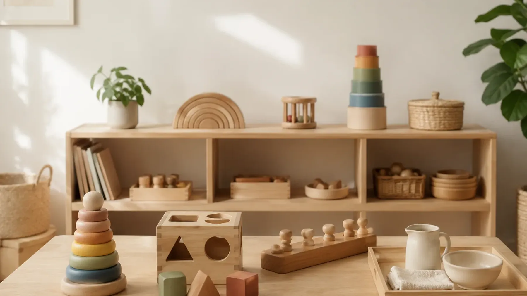 Montessori-Spielzeug: Prinzipien, Auswahl & Empfehlungen
