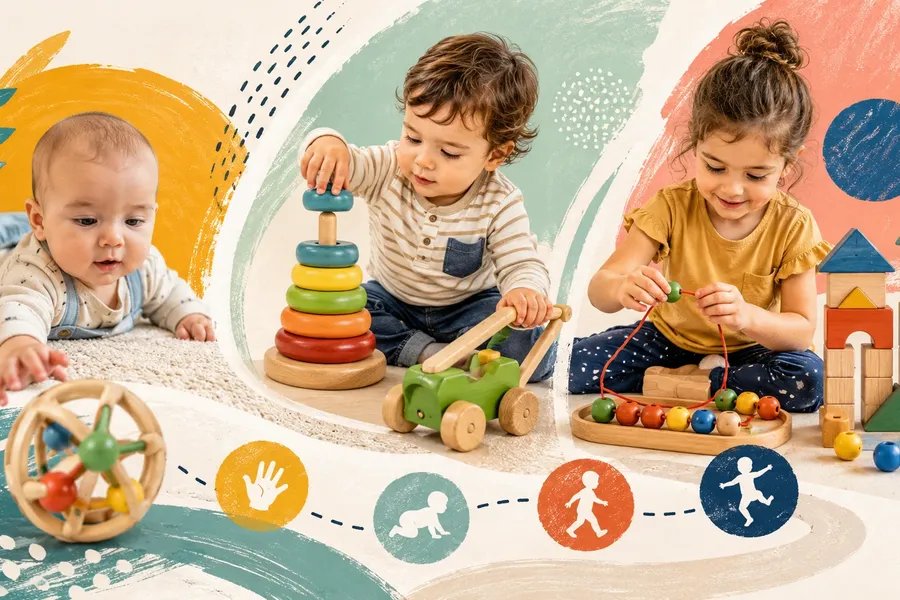 Motorik fördern: Spielideen und Spielzeug nach Alter