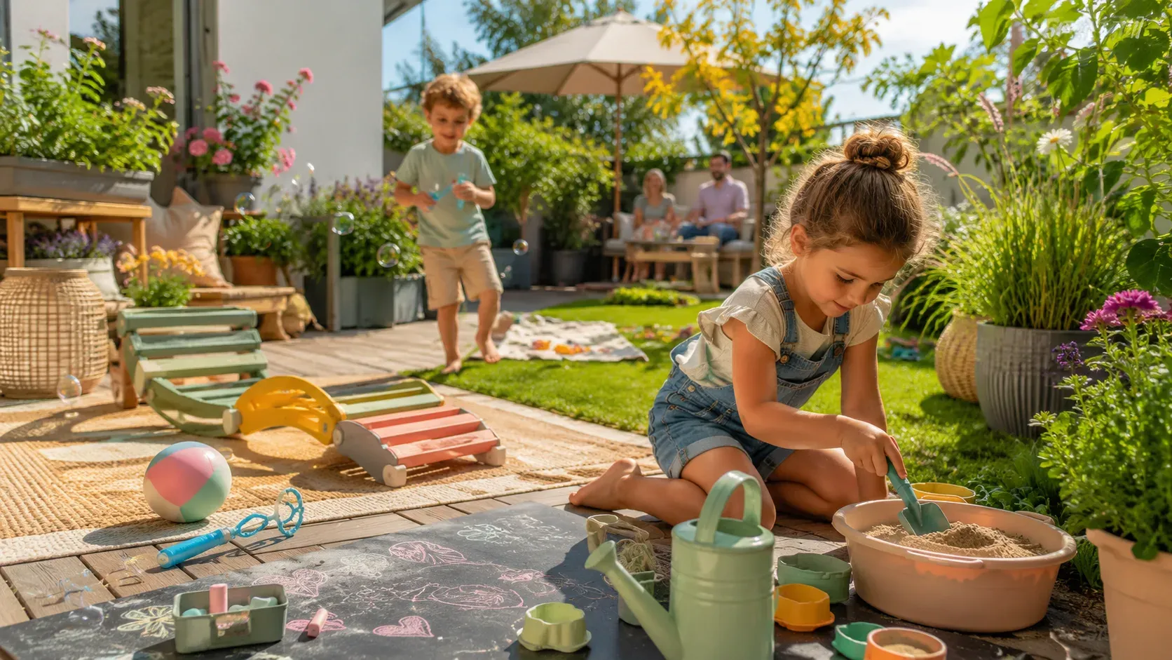 Spielzeug für draußen: die besten Ideen für Garten & Balkon